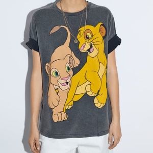 ZARA lion king tee